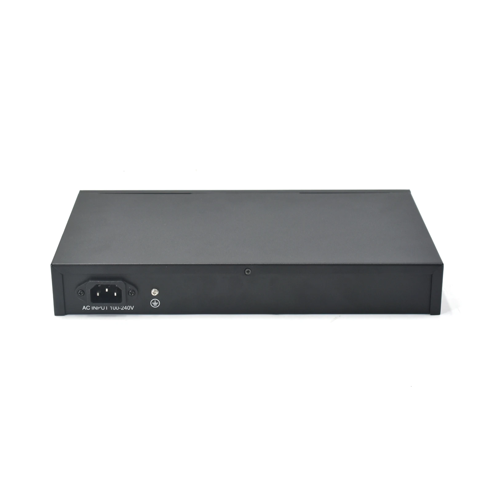 AI PoE++ Switch Digital Display 10/100Mbps 24 Ports +2 Gigabit RJ45 Uplinks +1 SFP 320W Power 250m VLAN Isolation Surveillance