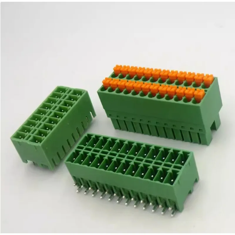 5Sets 15EDGKNHC 3.5mm/3.81mm Double Layer Plug-in Link Terminal KF2EDGKNH Phoenix Terminal Block