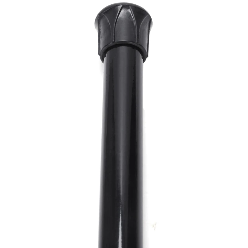 5X wysuwany teleskopowy sprężynowy netto Voile Tension karnisz pręty słupowe, 70-120Cm, czarny