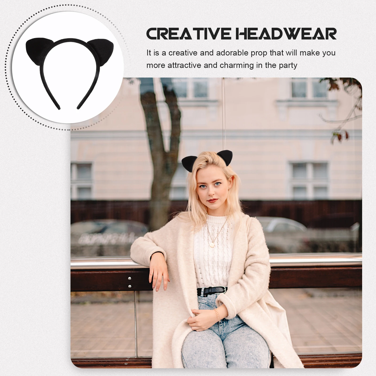 

2pcs Cat Ears Headb Lovely Hairb s Party Hoops Cartoon Accessories Photo Props Hairstyle Tools Cosplay Costumes
