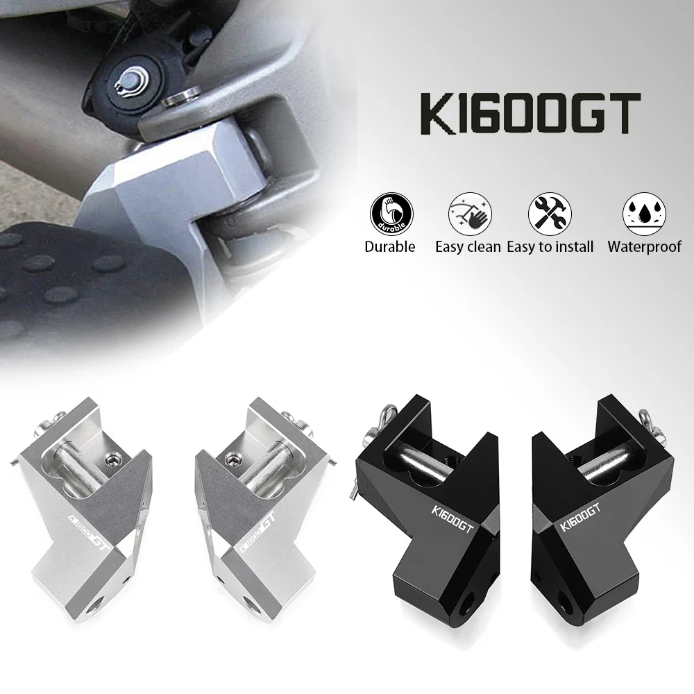 

K1600GT K1600GTL K1600Bagger 2011 2012 13 2018 2019 2020 Accessories K 1600 GT GTL Bagger For BMW Motorcycle Rear set foot pegs