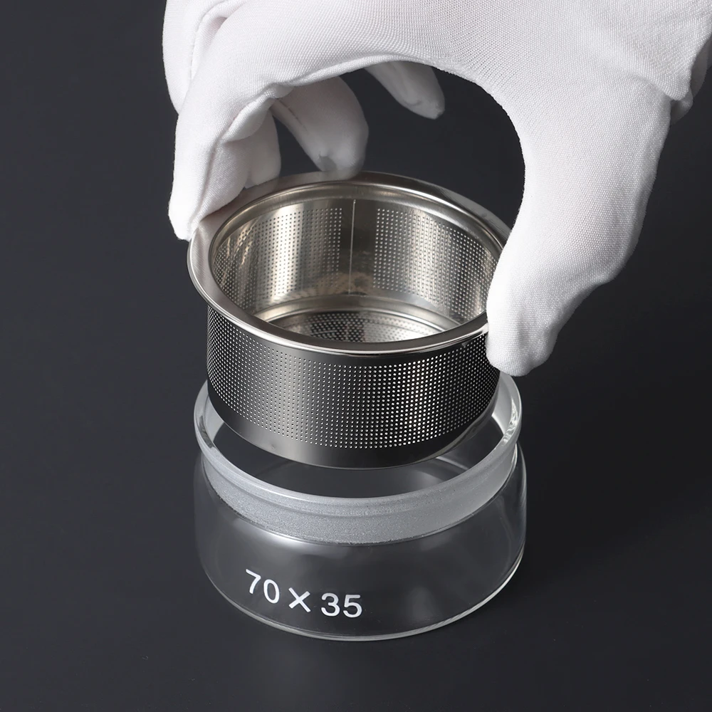 

Watch Repair Oil Storage Tank Glass Cup Parts Transparent Alcohol Bottle Steel Mesh Cleane Cleaning Baskets Tools Component