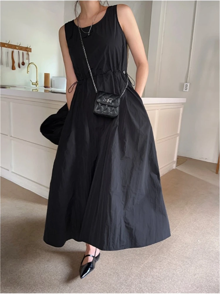 Women Dresses Sundress Spring Blouse 2 Piece Suit Sleeveless Vintage  Female Girls Dress Suits Femme Vestido Sell Separately