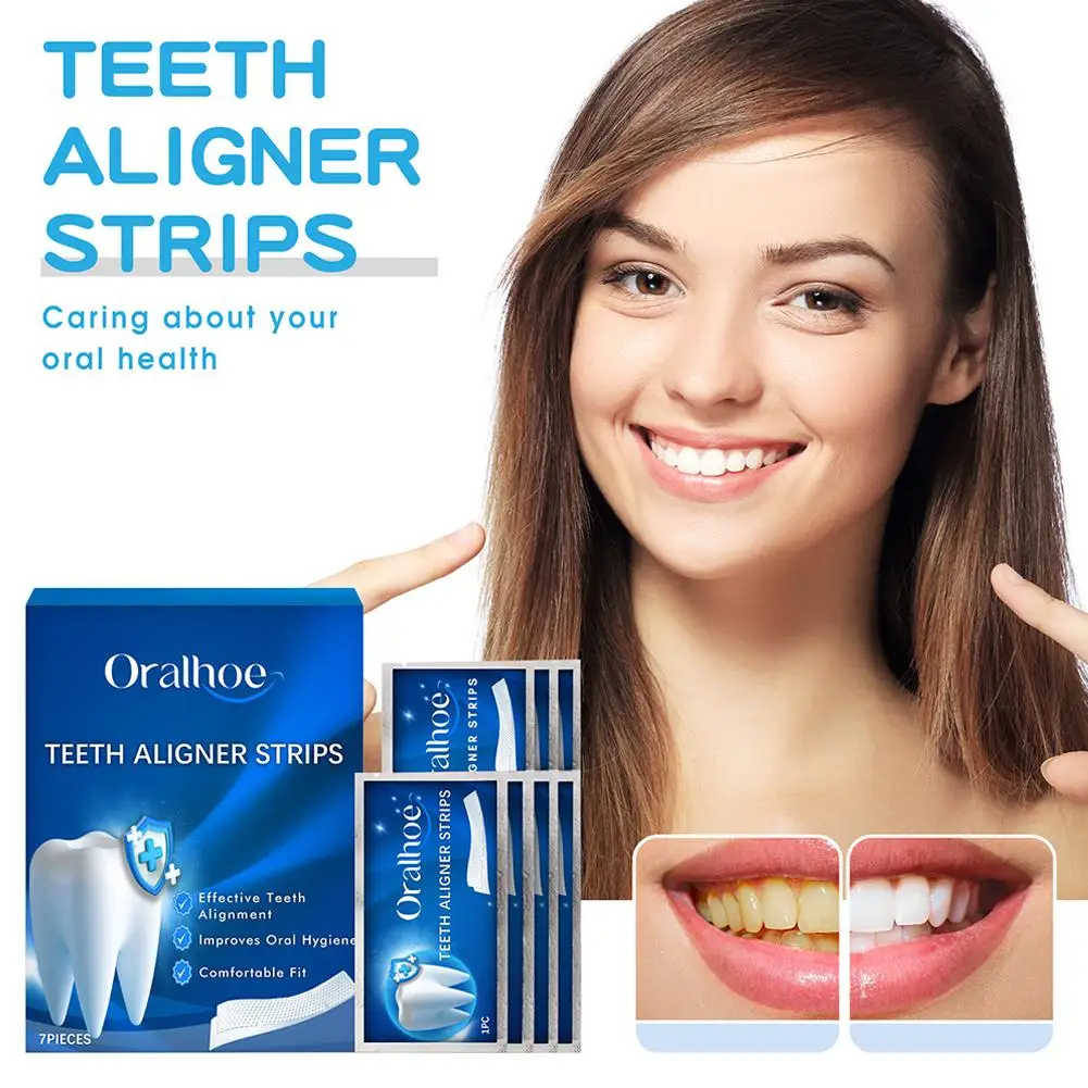 

Teeth Aligner Strips Advanced Whitening Strips For Exogenous Tooth Discoloration Yellow Teeth Bright Teeth Dental Care Beau E9N0