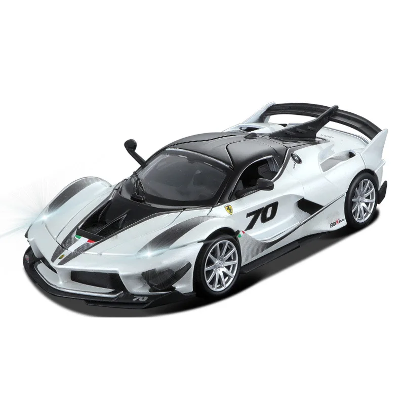 

1:32 Police & Sports Pull-Back Cars with Light & Sound, Alloy Vehicle Models Toy Gift Set for Boys Collection