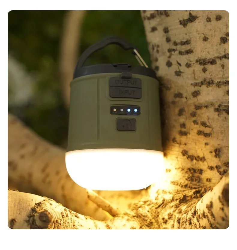 New multi-functional tent light outdoor emergency hand operated power generation camping light portable camping light