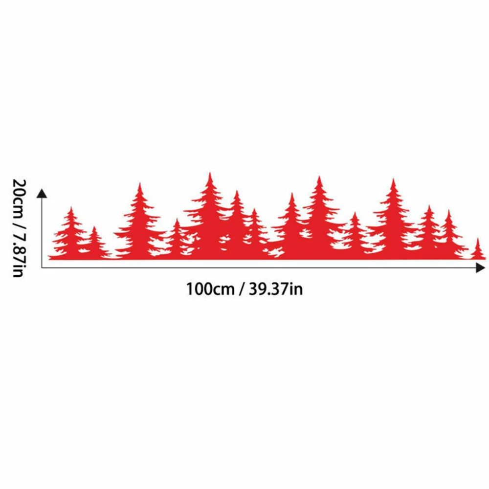 Useful Practical Reliable Car Stickers Decal Decor Exterior PVC Tree Design Vinyl Waterproof Accessories Useful