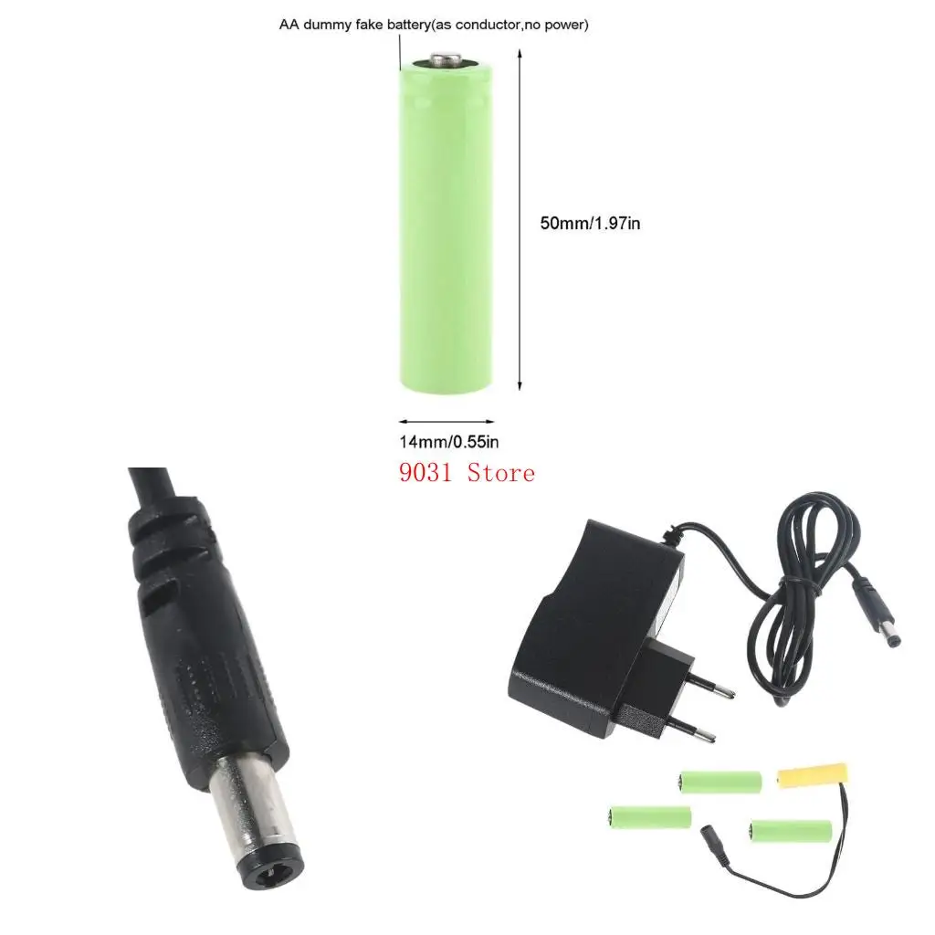 

AA Battery Eleminators 110V 220V Питание замените 4х 1,5 В АА батарея для светодиода