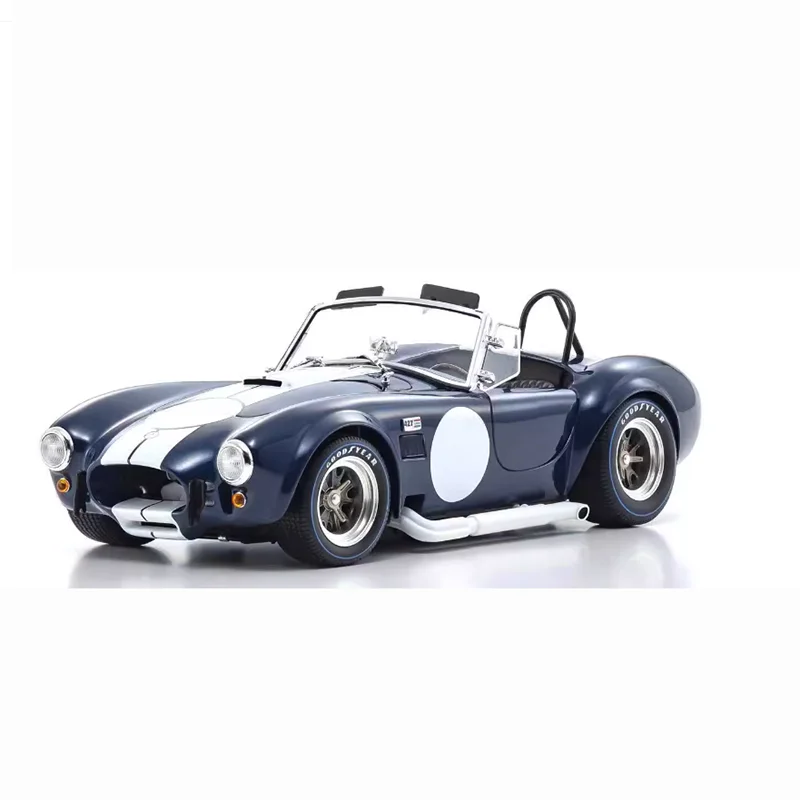 Diecast Original 1:18 Scale Shelby Cobra 427 S/C Simulation Alloy Car Model Toys Gift Adult Fans Collectible Static Display