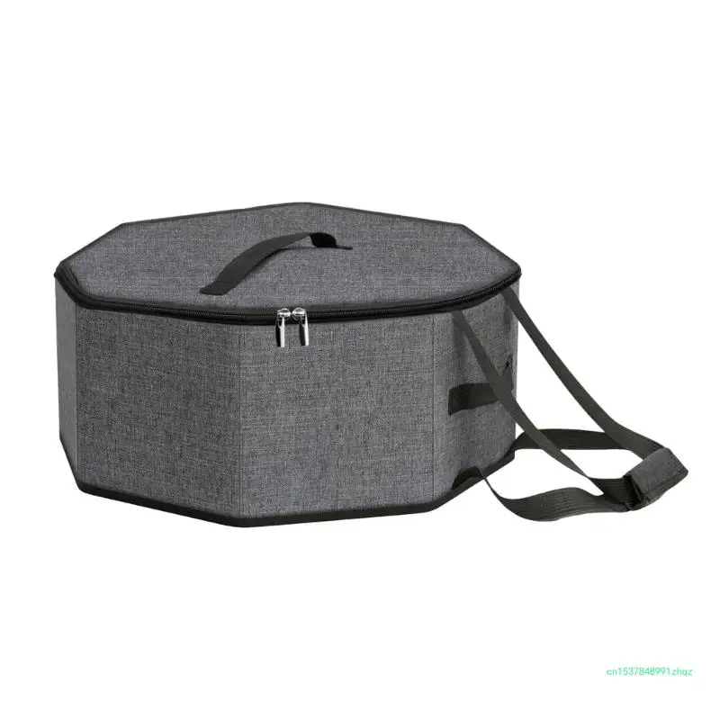 Foldable Hat Storage Bag Large Capacity Headgear Container for Men and Women