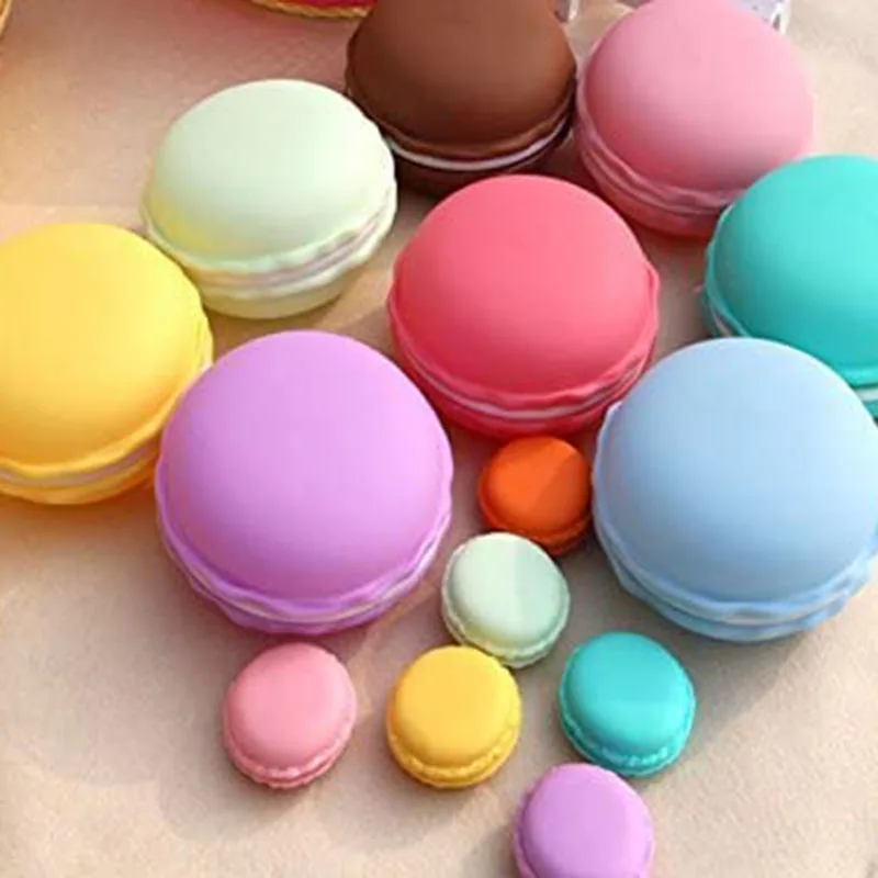 Macaron-joyero grande para el hogar, caja de almacenamiento para collar, pendientes y joyas