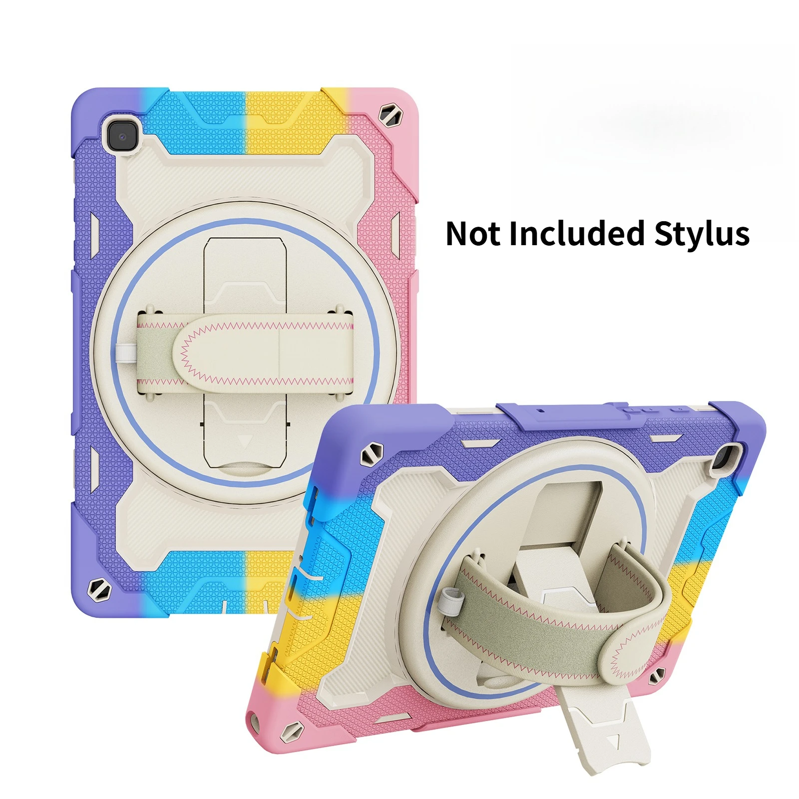 

Многофункциональный чехол для Samsung Tab A7 10,4 дюйма 2020 (SM-T500/T505), силиконовая защита всего тела, ударопрочный и устойчивый к царапинам