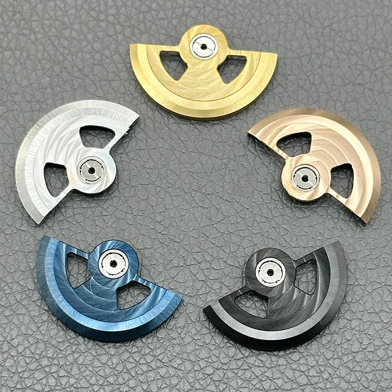 Mod NH35 Watch Movements Rotors Oscillating Weight Rotor For NH35 NH36 NH38 NH39 4R 6R Watch Movements Replacement Rotor Parts