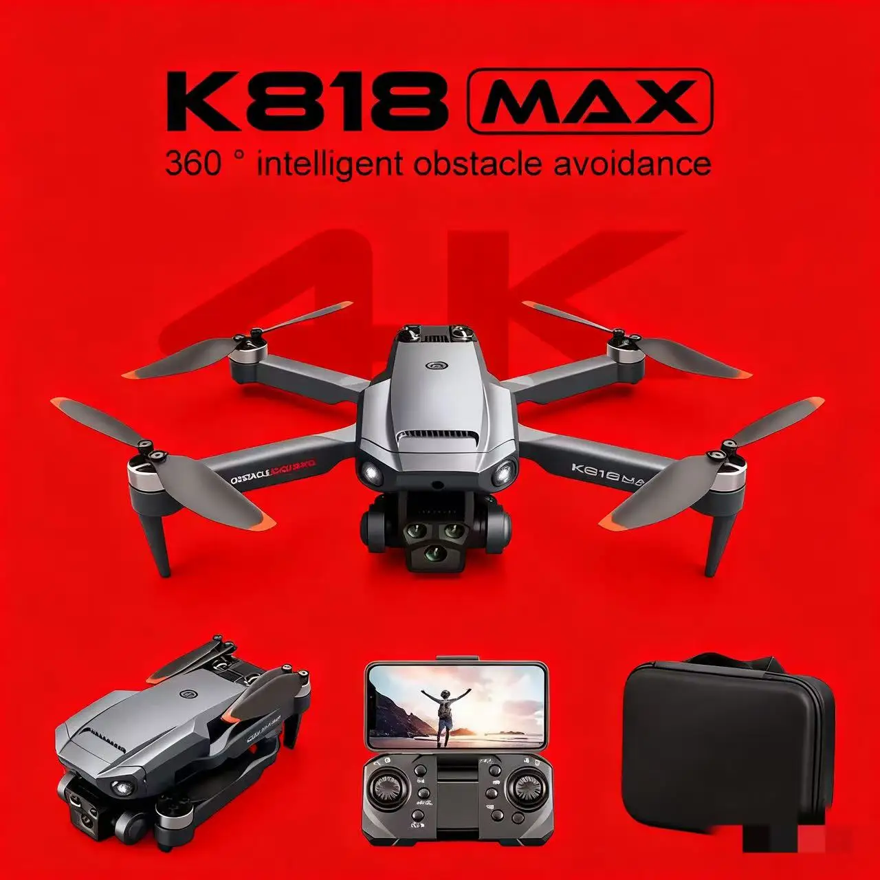 K818 Max Foldable D… - image