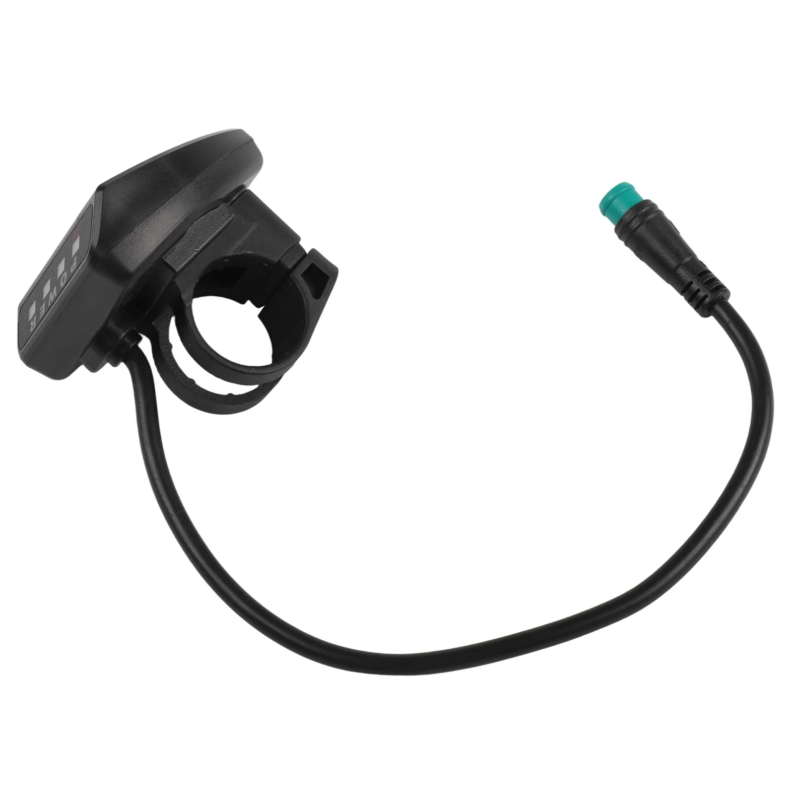 

LED Display Meter for E Bikes 36V 48V Voltage 5 Pins Connector Clear Battery and Gear Readings Waterproof Design