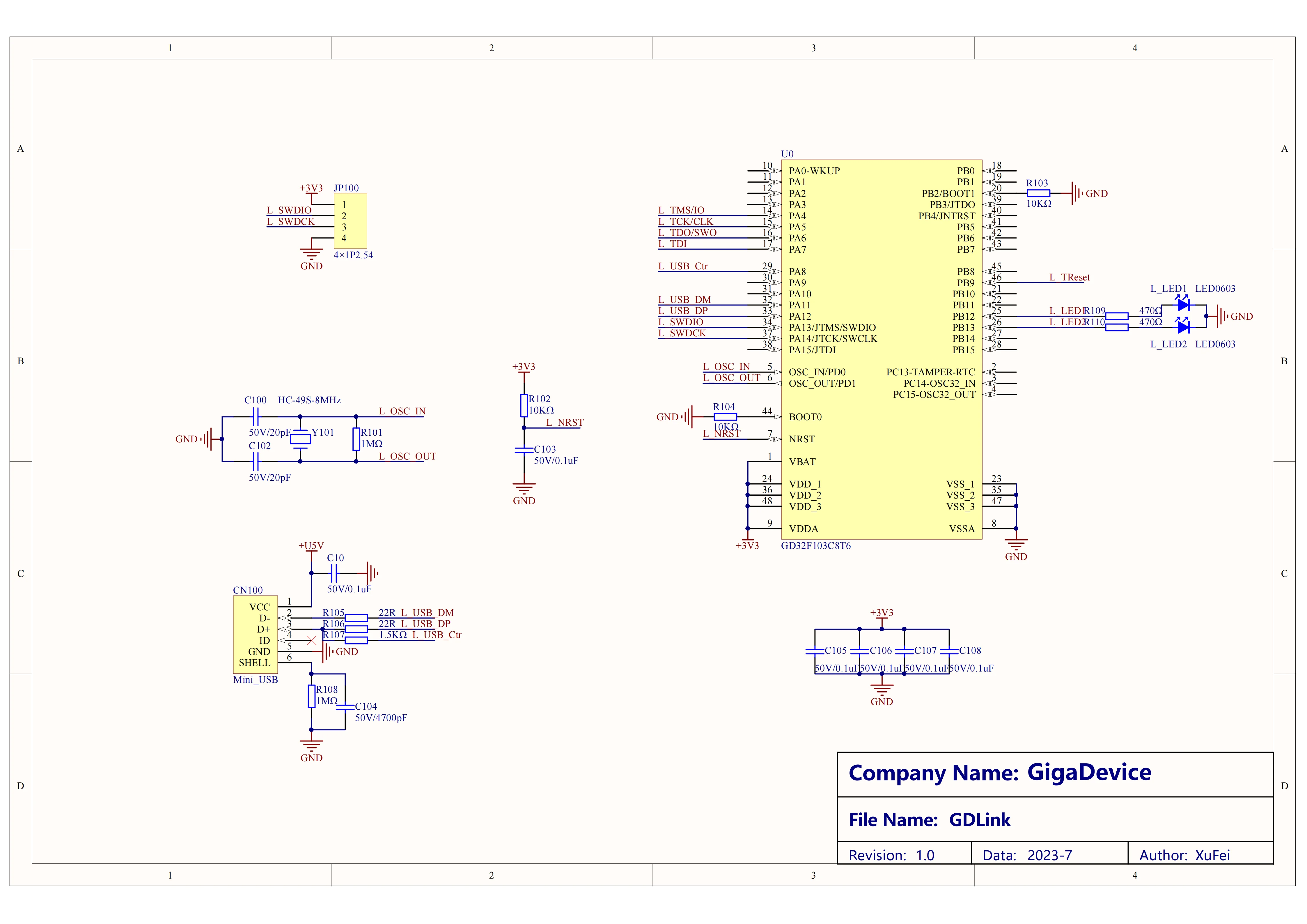 GigaDevice GD32E235V Development Board GD32E235V-START Evaluation Board