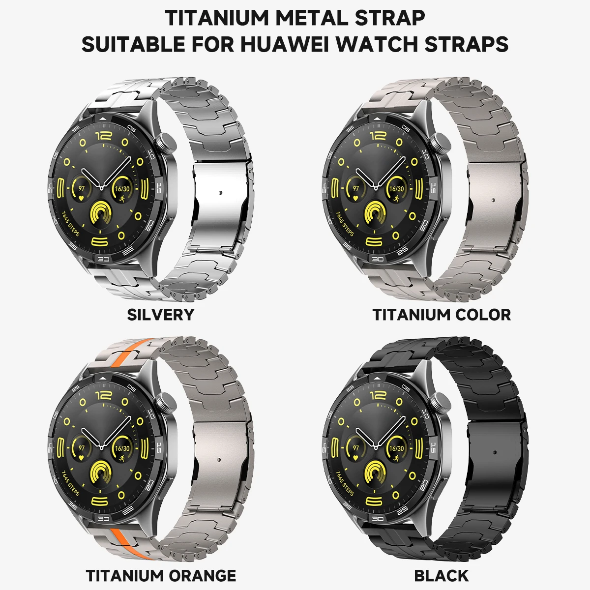 20mm 22mm Titan Armband für Huawei Watch5 GT5 Pro GT4 46mm Metall Luxus Armband Für Samsung Galaxy 7 6 4 5 44mm 40mm Männer Band – Detail 19