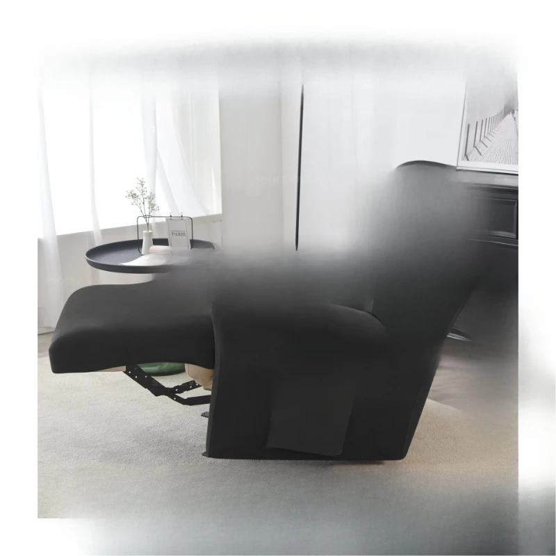 Fabric-decorated smart single sofa, high-end modern