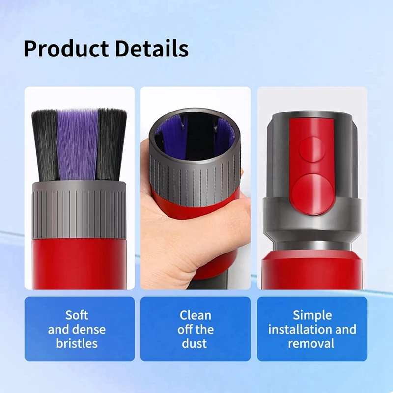 Home Cleaning Kit And Soft Bristle Dust Brush For Dyson V15 V11 V10 V7 V8 Absolute Animal  Vacuum Cleaner