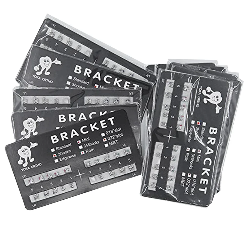 

The New 10 Sheets/Pack 200 Pcs of Brackets Mini 0.022 with Hook 3