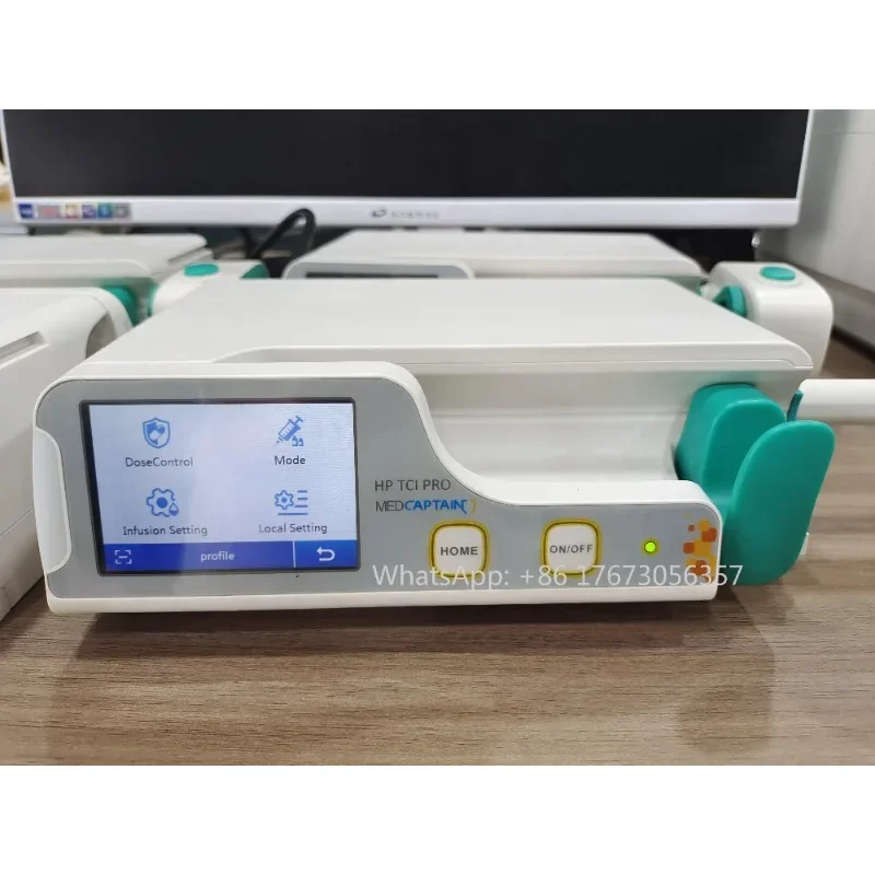 MedCaptain TCI Pro Electric Portable Auto-injector Syrin-ge Pump for Patients Hospital