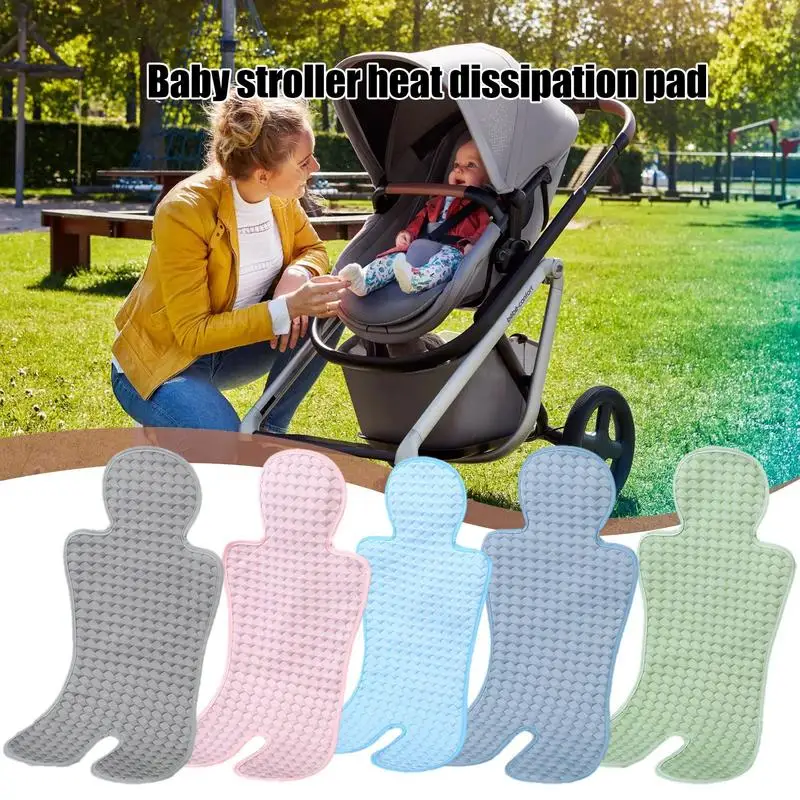 

Car Seat Cooling Pad Baby Hot Days Breathable Ice Stroller Cooler Mat Baby Cooling Pad For Stroller Baby Dining Chair Car Seat