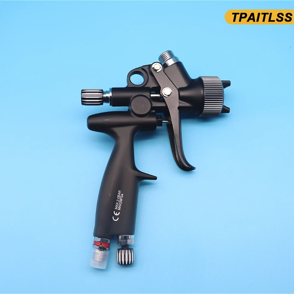 For Painting Water Based Air Spray Gun Hvlp S505 Spray Gun with Adapter and Mix Tank Car Repair Paint Spray Guns 1.3 and  Nozzle