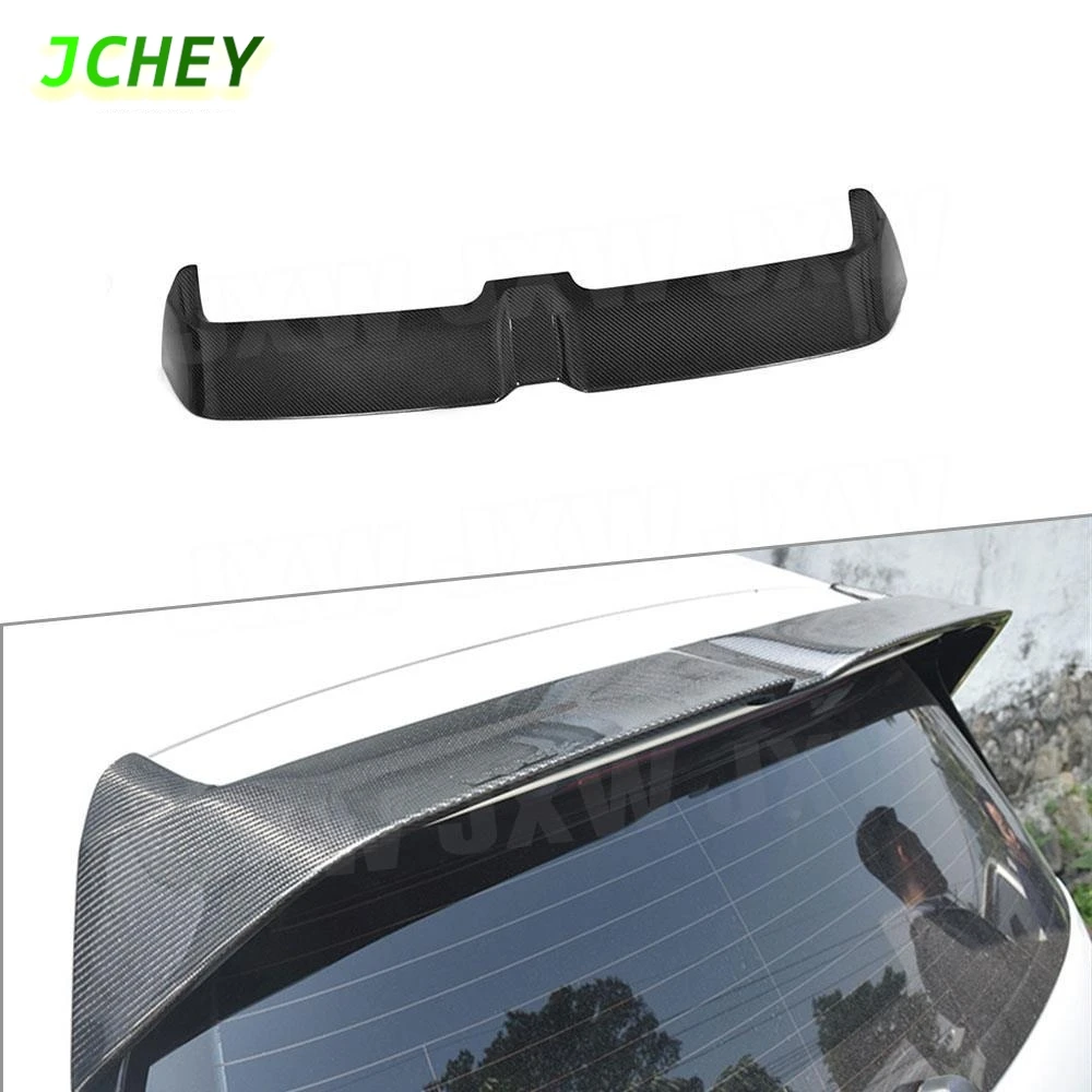 

JCHEY For Golf MK7 Carbon Fiber Rear Roof Spoiler Trunk Trim Wings For Volkswagen VW Golf 7 VII MK7.5 GTI R 2014-2020 FRP