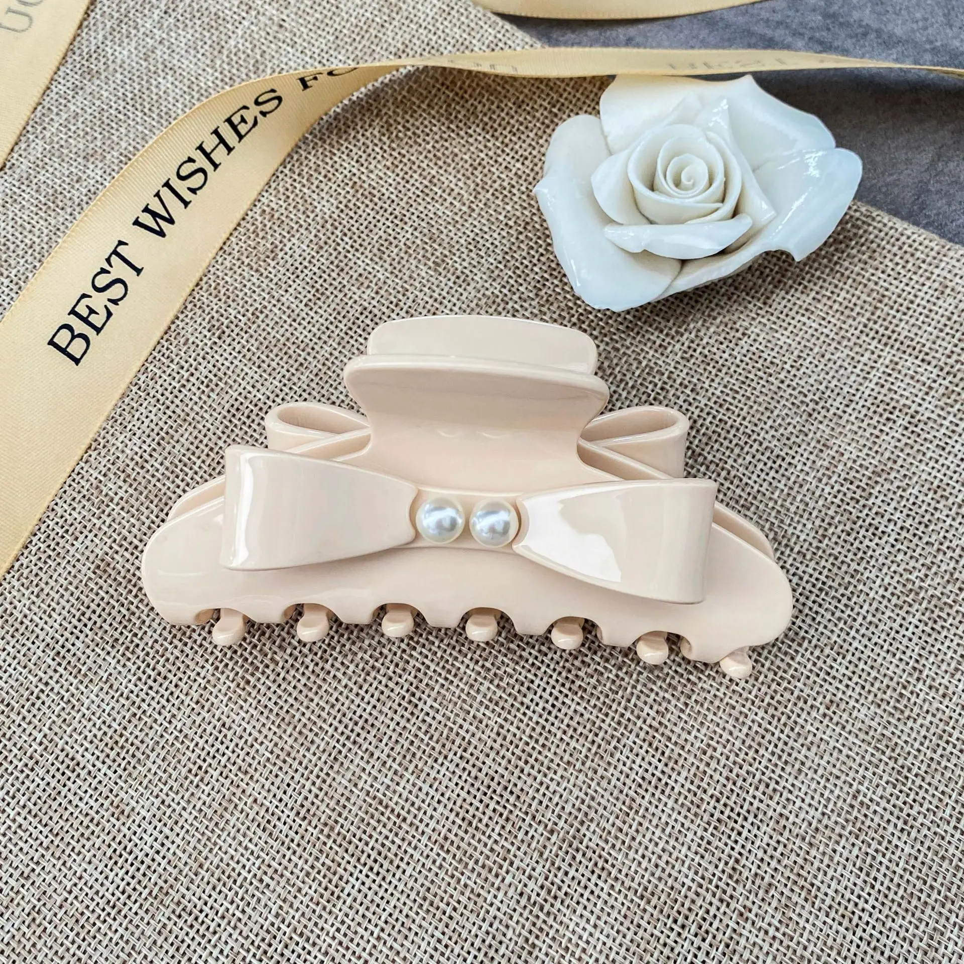 New Arrival Butterfly Hair Band Claw Clip Women Girls Handmade A Paris French Design Hair Jewelry Ornament Accessory, Office