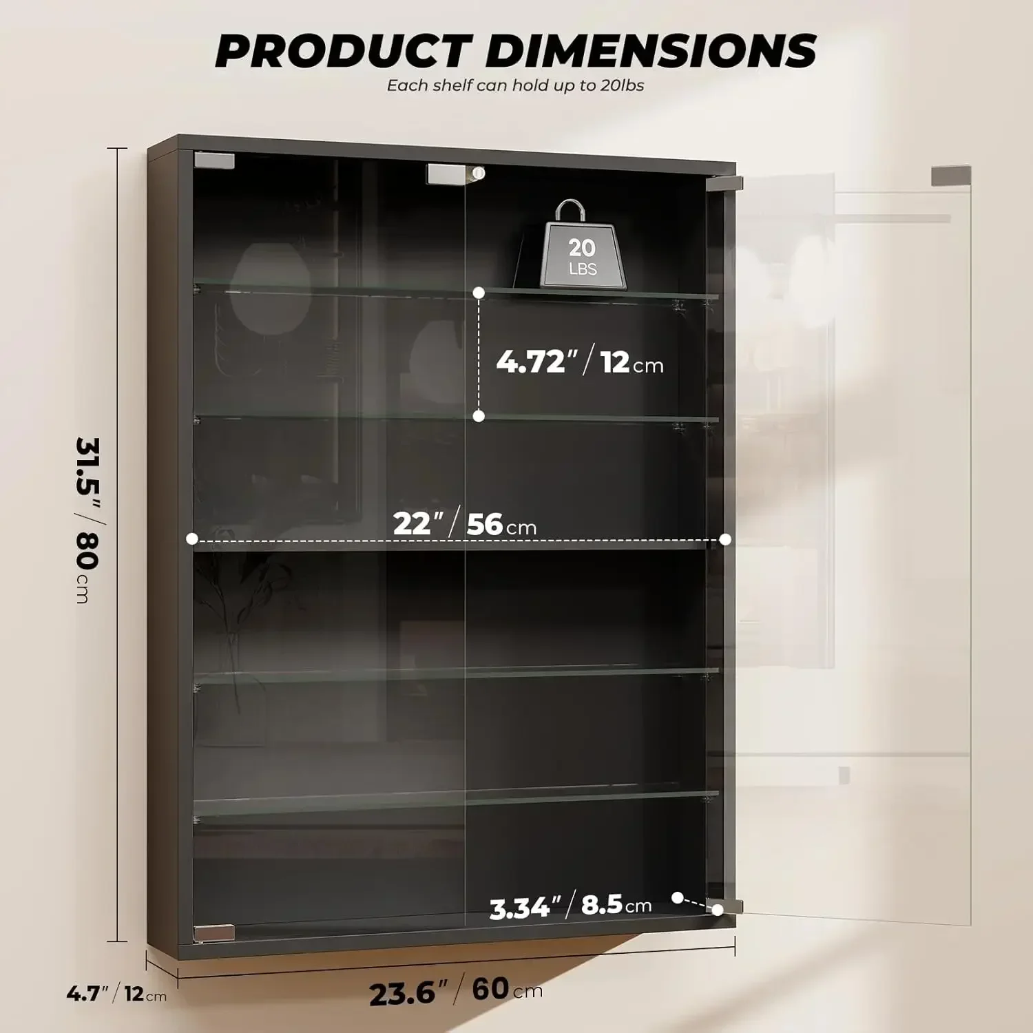 Thumbnail 2 - #4 Latest Glass Display Cabinets Offers