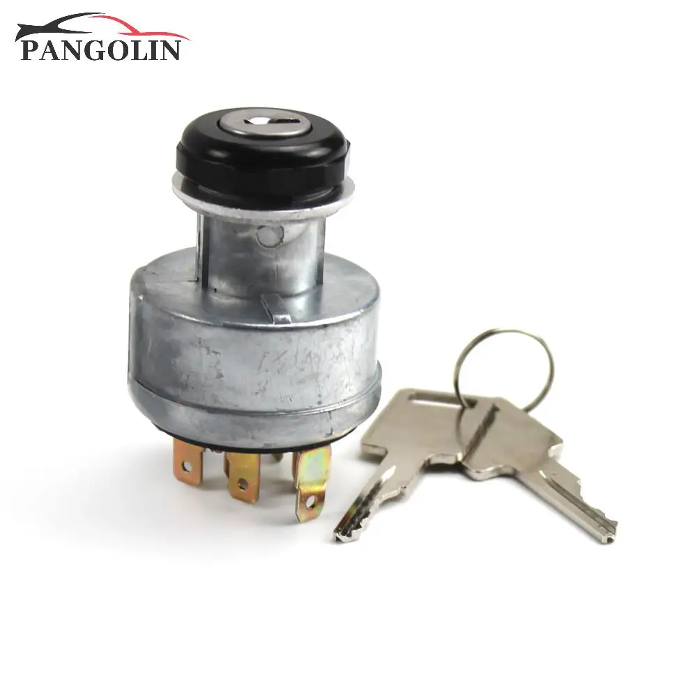 

PANGOLIN 2 Keys Ignition Switch for Case Skid Steer 1080B 1150G 1150H 1550 1835B 1835C 1840 1845B 1845C 2366 2394 2594 3394