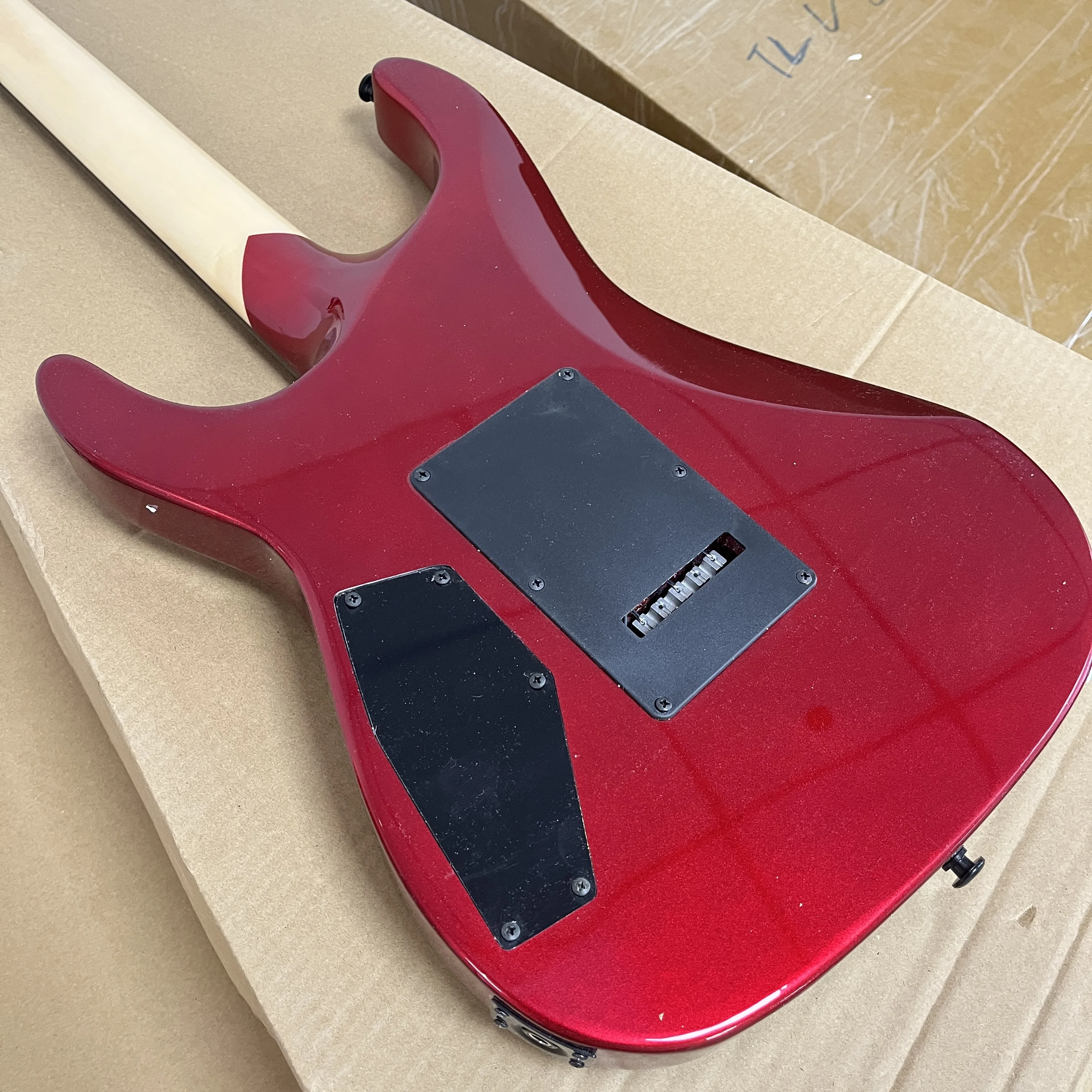 Red 6-String Electric Guitar 