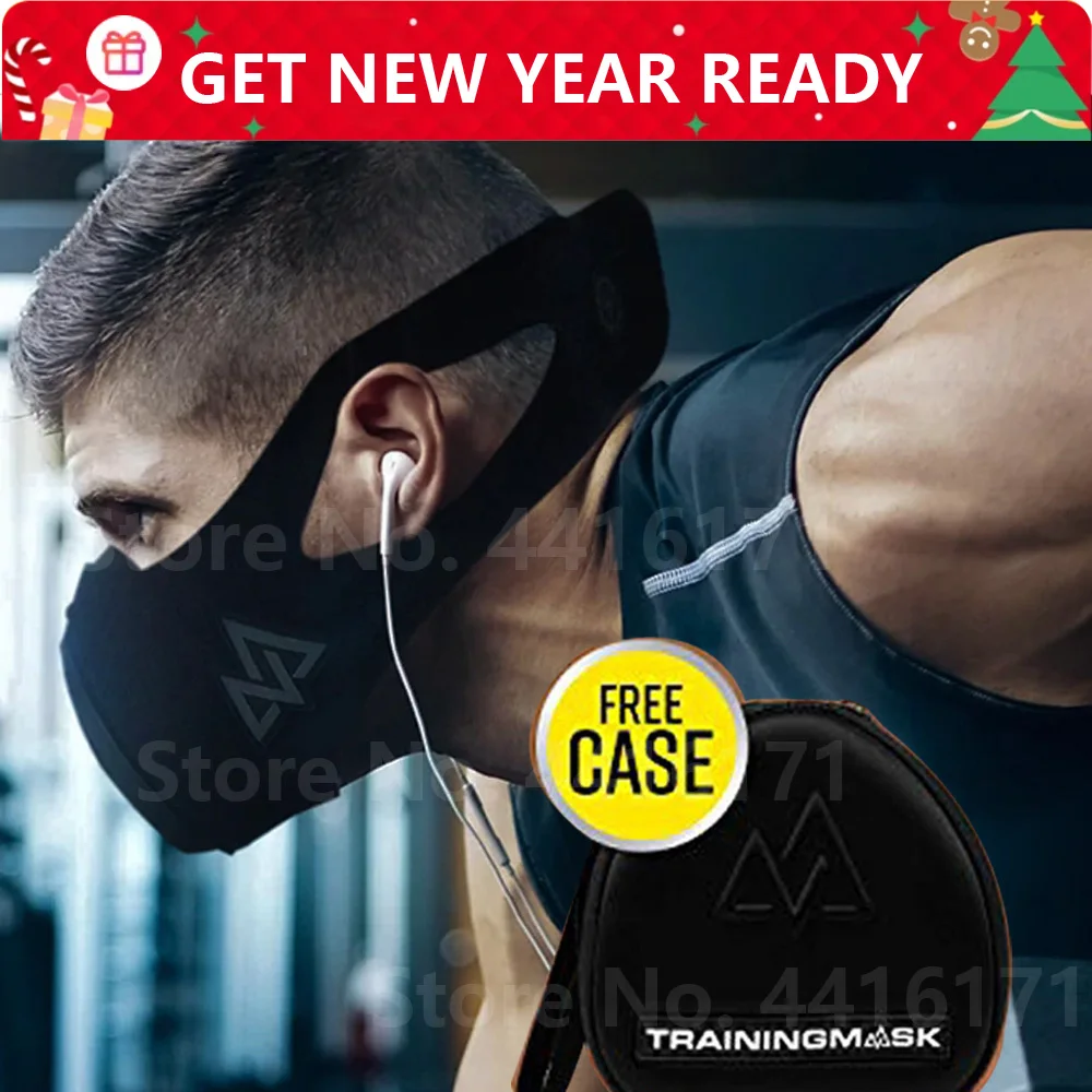Maschera sportiva maschera da allenamento Running Fitness Gym Workout ciclismo Elevation maschere da allenamento sportive per allenamento ad alta