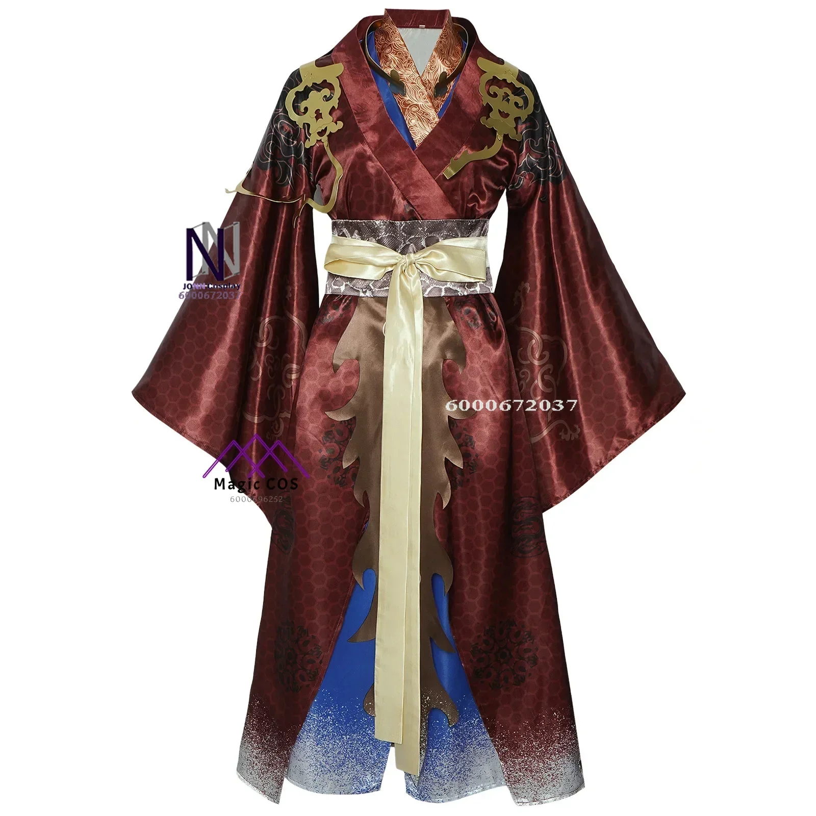 Black Myth Wukong Kang Jinxing Jun Cosplay Costume Fancy Stage Outfit Chinese Style for Halloween Party Premium Quality Design