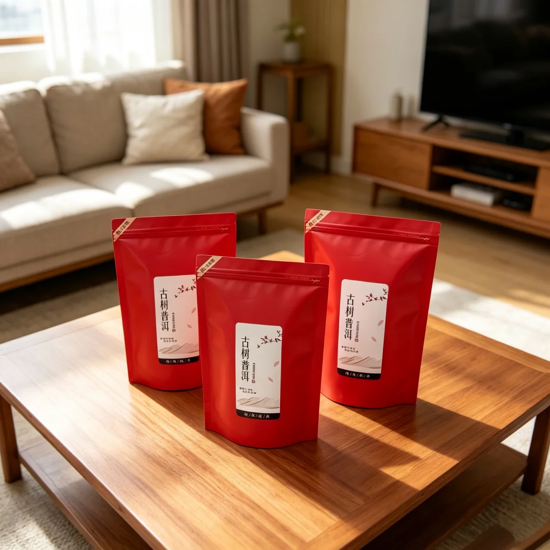 High quality 250g Longjing Tea Zipper Bag Long Jing tea Seal bag Jin Jun Mei Green Tea Packing Bag