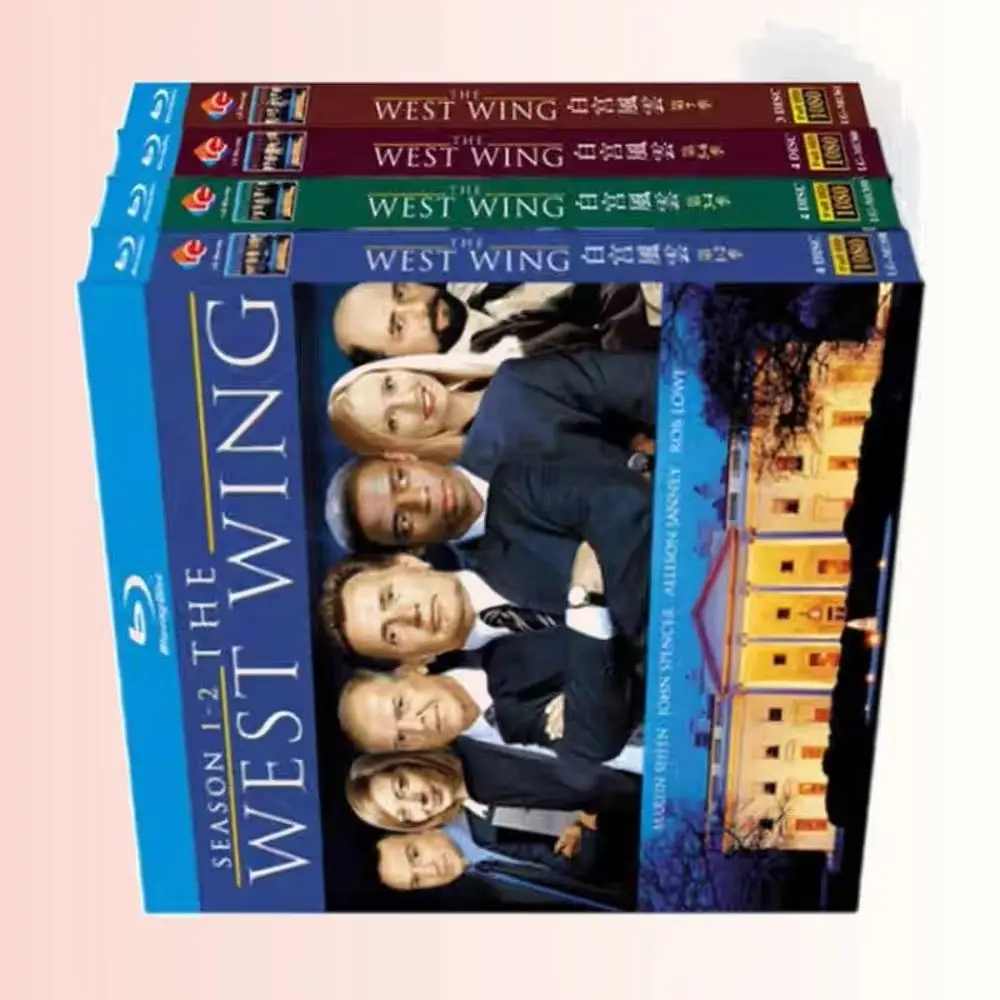 Blu-ray High Definition US TV Series The West Wing Seasons 1–7 Box Set with English and Traditional Chinese Subtitles