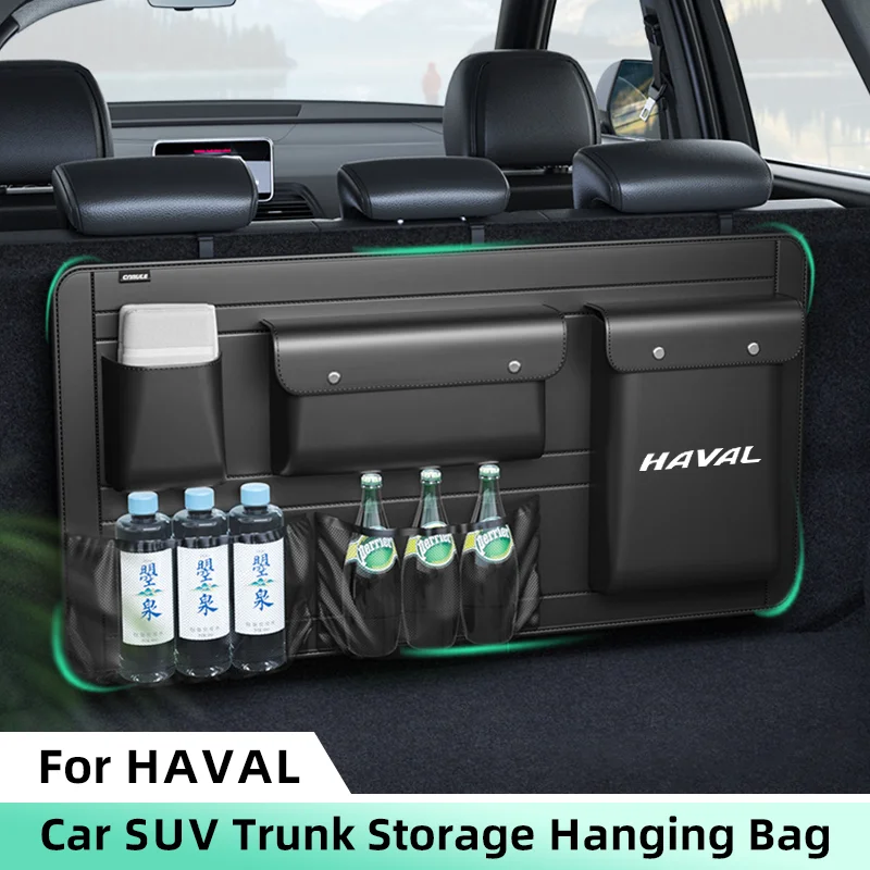 

Сумка-органайзер для багажника автомобиля для Haval H3 H4 H1 H2 H5 H6 H7 H8 H9 F5 F7 SUV Подвесной органайзер на заднем сиденье MPV Сумка для хранения багажника