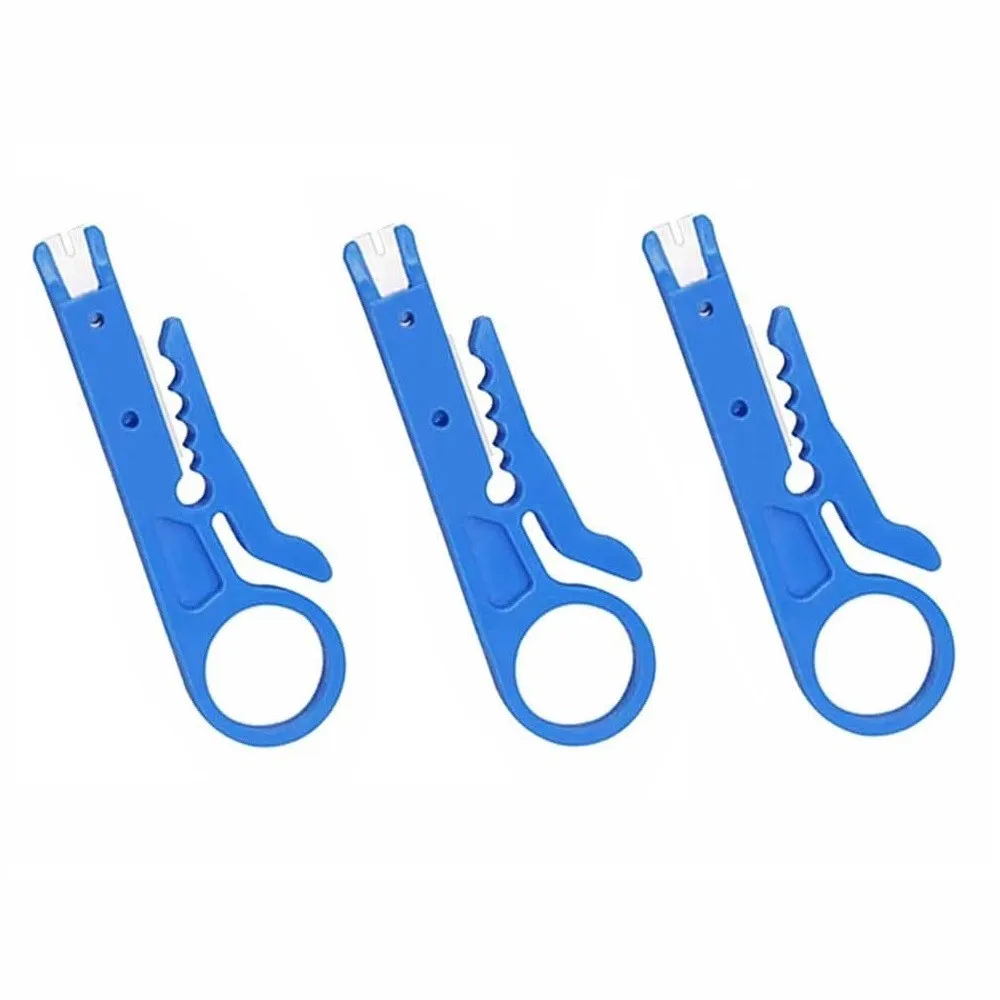 Crimping Cable Cutter Stripper Mini Pliers Stripping Tool Black Blue Crimper Wire Cutter Yellow 9cm / 3.53\