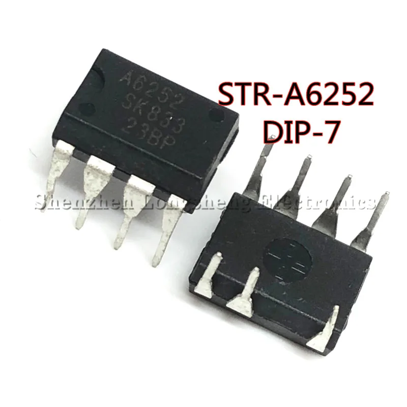 10PCS/LOT A6252 STR-A6252  DIP-7  LCD power chip In Stock