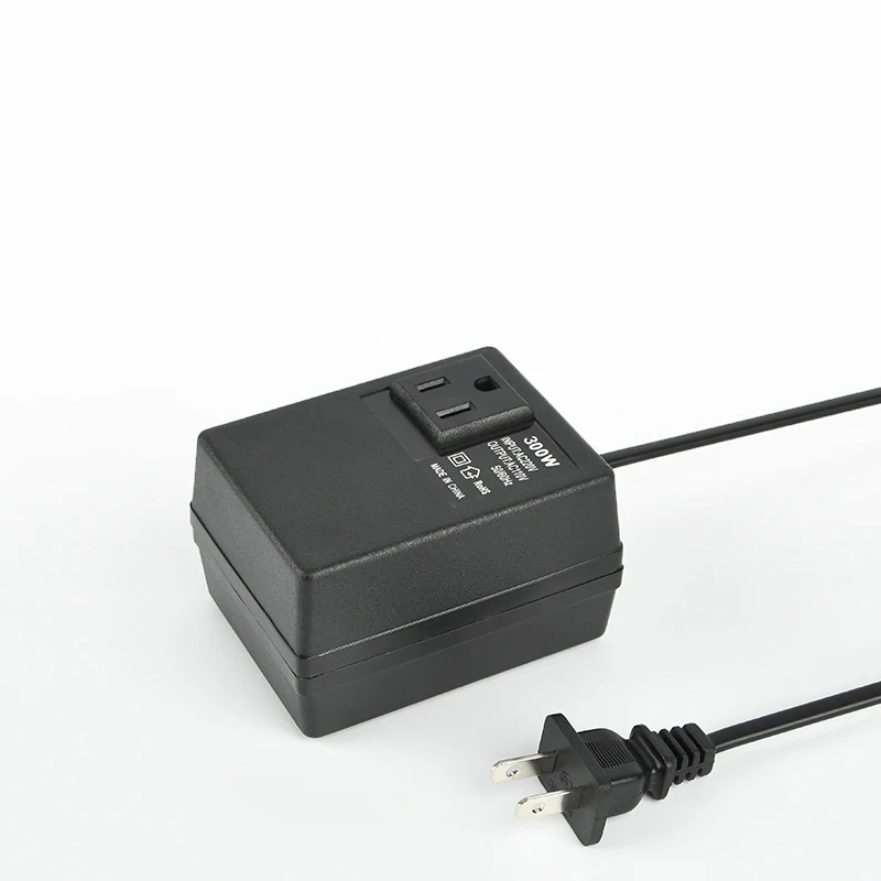 300W Voltage Converter AC 220V To 110V Transformer Step Down Transformer Travel Adapter Converter US Plug Inverter view 3