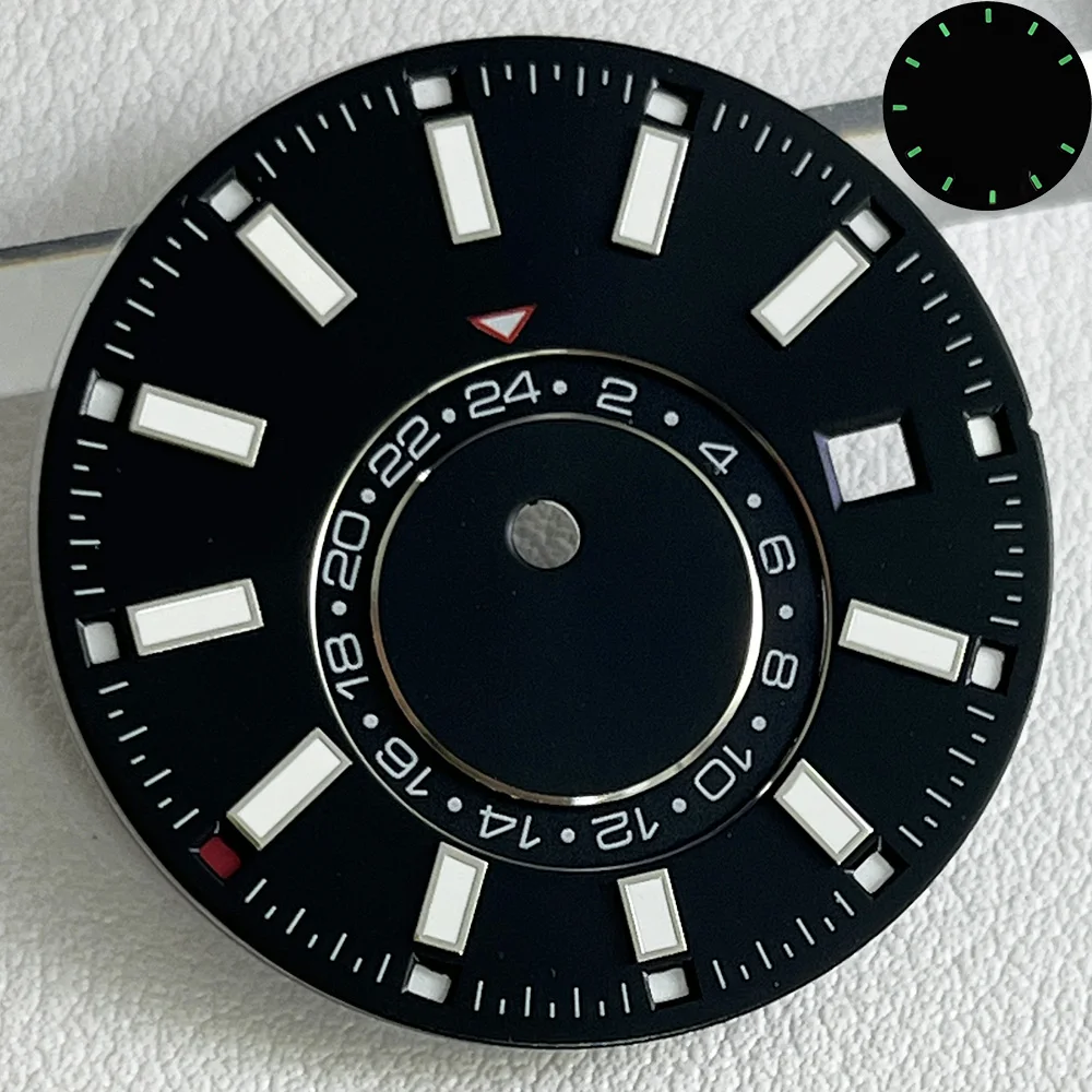 القرص المضيء 30.7 ملم مناسب لـ Miyota 8205, 8215, 821A, Mingzhu DG2813 3804, Seagull ST1612