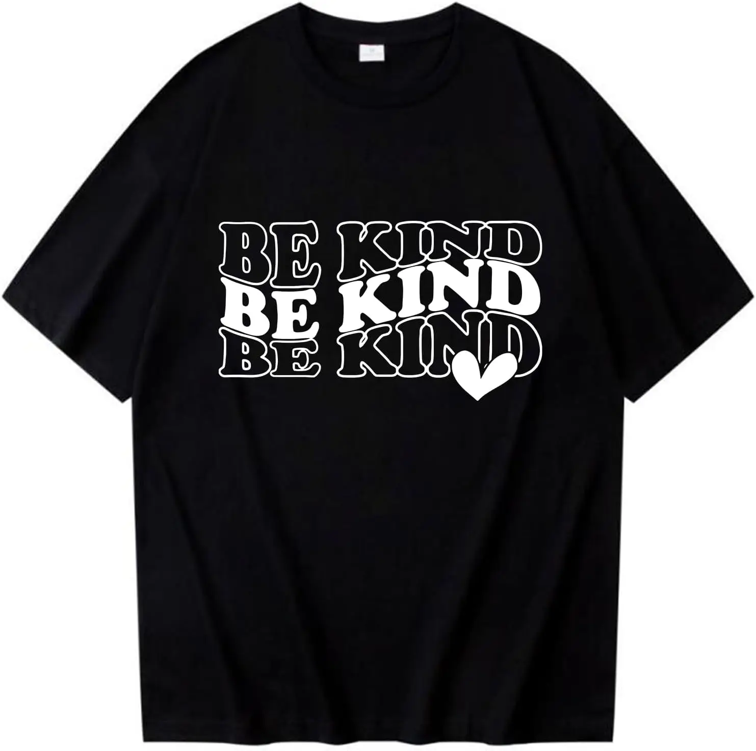 Womens Be Kind Shirt Short Sleeve Graphic Tees Summer Cute T Shirts New Fashion Top Tees