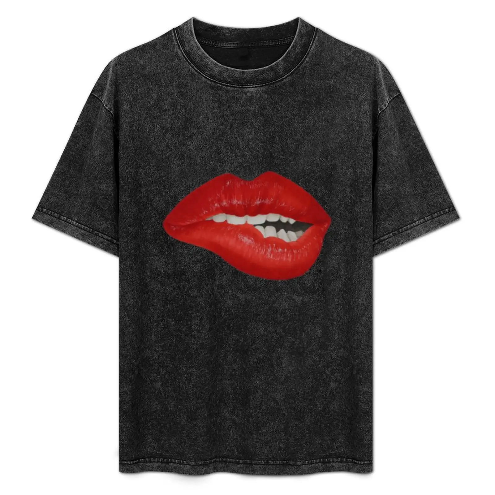 

Sexy Lips T-Shirt Trend Art Print T-Shirt