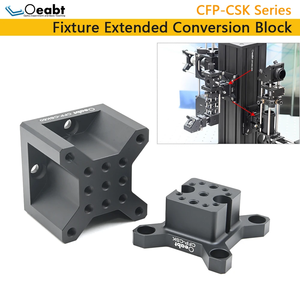 

CFP-CSK Cage Fixture, Extended Conversion Block, Clamping Frame, Extended Conversion Plate, Optical Cage System Mounting Seat