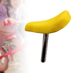 25mm Kids Bike Saddle Cycling Accessories Soft High Performance Kids Bike Replacemen Parts PU Leather for Outdoor Bike Sports