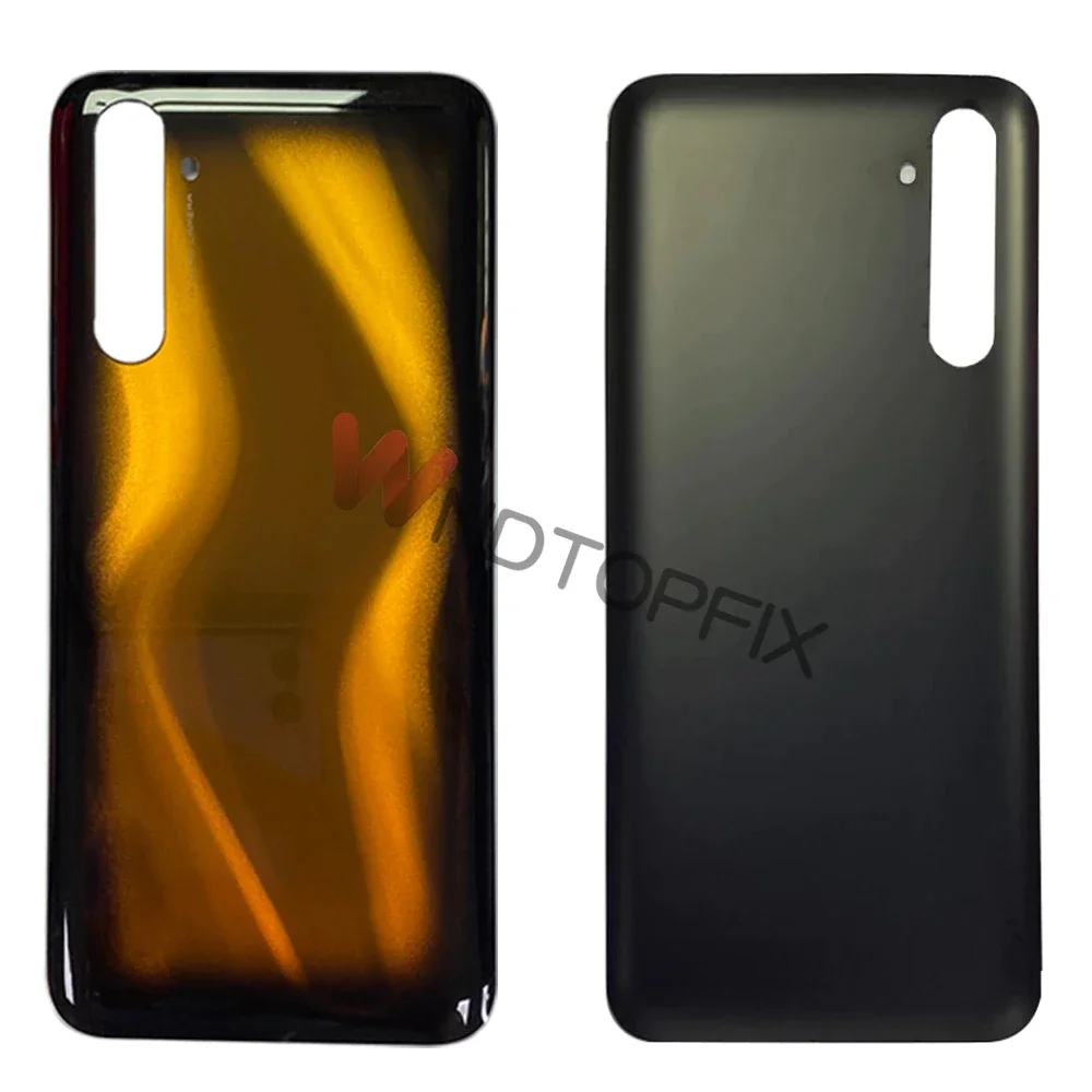 6.6\'\' New For Realme 6 Pro Battery Cover Rear Housing Glass Case For RMX2061 RMX2063 Back Cover Replace For Realme 6Pro Housing