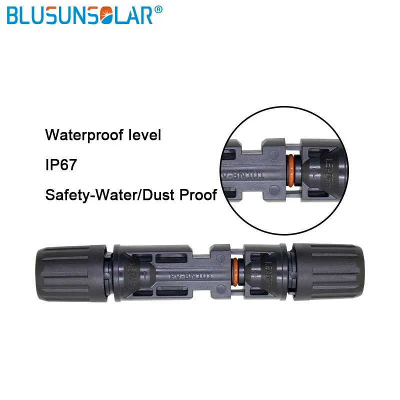 Solar Panel Connector Solar Solar Plug Cable Connectors (male and female) Steckers for Solar Panels and Photovoltaic Systems