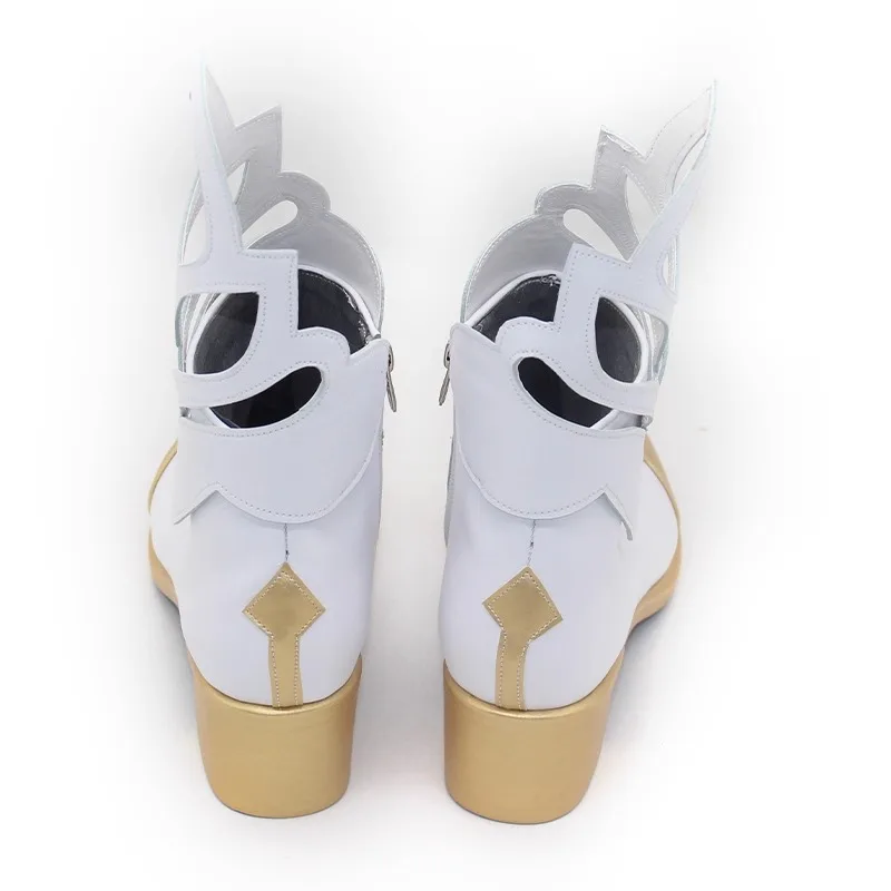 Lumine Cosplay Sapatos Jogo Genshin Impact Role Play Botas de desempenho para mulheres
