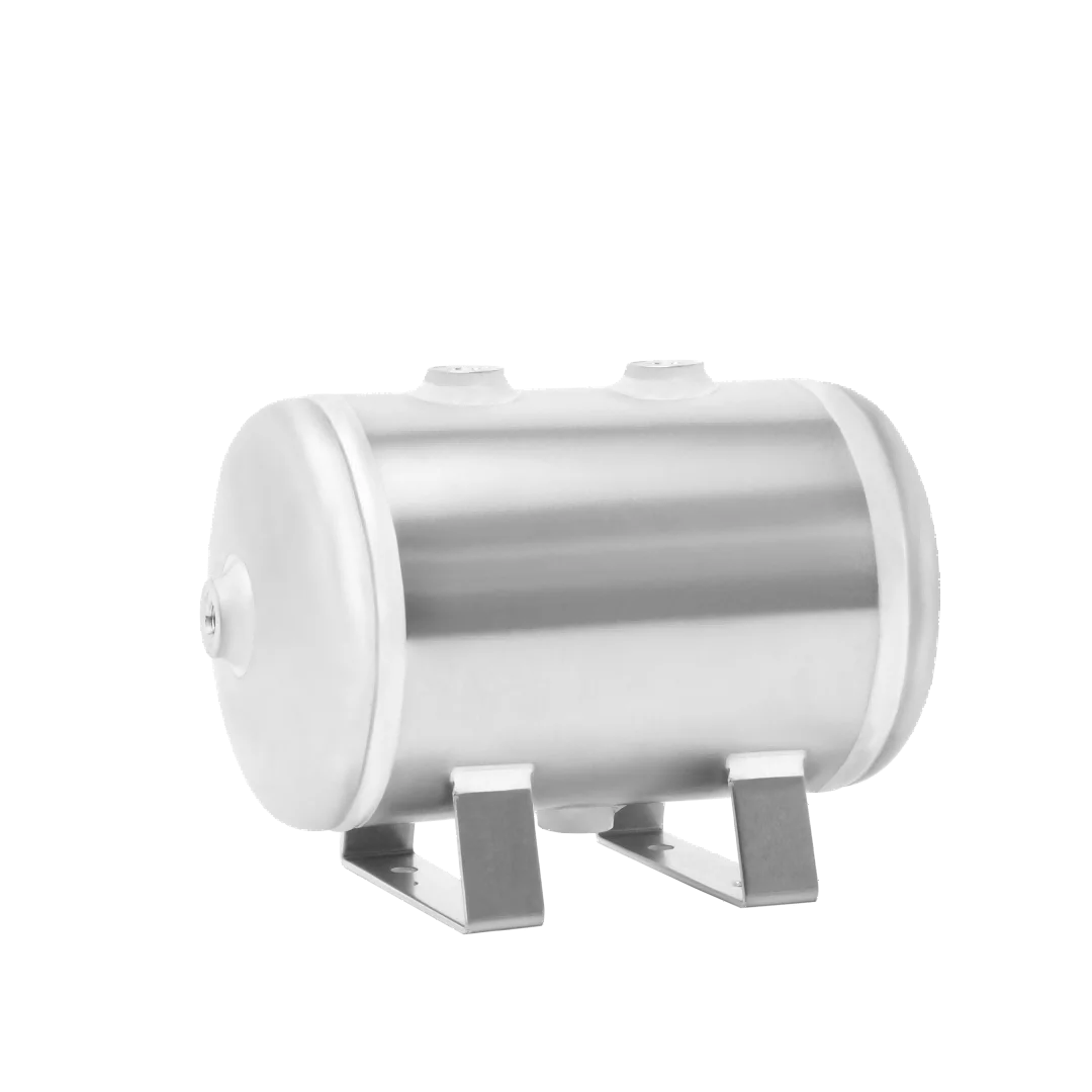 5L Aluminum Air Storage Tank 5 Ports 1/4NPT Air Cylinder Pneumatic Air Ride Suspension Car Modification Parts