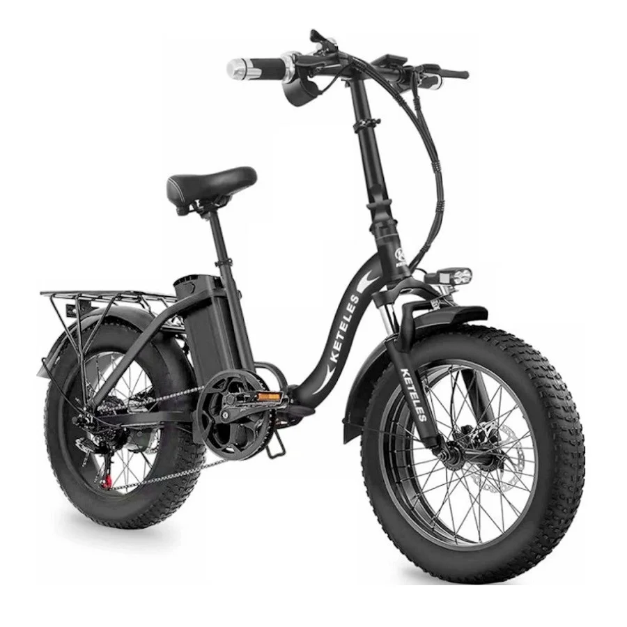 

KETELES Folding Electric Bike For Sale KF9 EU Stock Free Shipping 20 inch Fat Tire 1000W Motor 18AH Electric City Bicycle